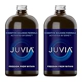 JUVIA Digestive Enzyme Supplement - Aids Gut Health, Over 15 Digestive Enzymes and B12 to Aid Digestive Health Immunity Metabolism, Energy, Bloating Relief, 60 Servings 30 Day Supply, x2 450g Bottles