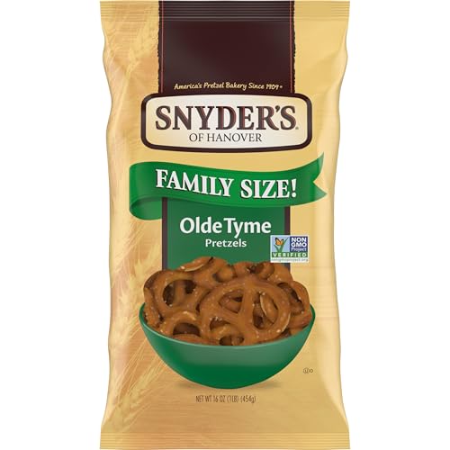 Snyder's of Hanover Old Tyme Pretzels, 16 Oz Bag