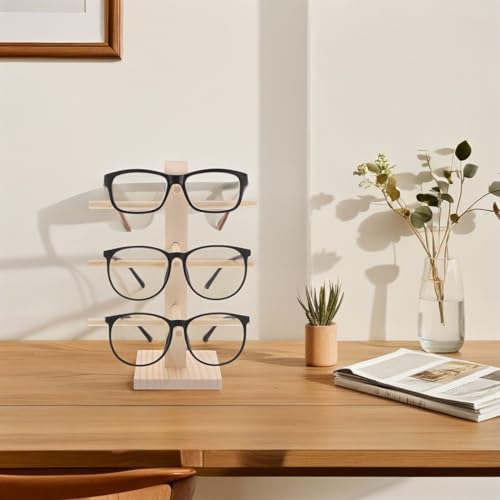 Rangement lunettes de soleil en bois Healvian pour éviter les rayures - 6