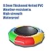 YEYUBIW Water Bouncer Floating Trampoline 5-13FT Weather-Resistant PVC Inflatable Water Trampoline for Lakes, Pools,Multicolor,6.5FT/2.0M