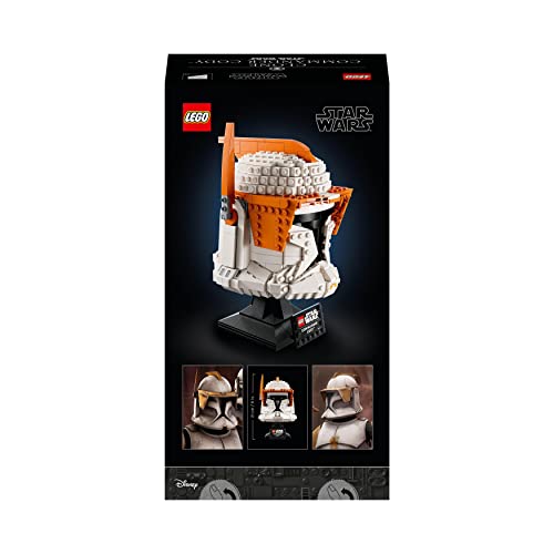 Star Wars Casco del Comandante Clone Cody, Set Serie Caschi 2023 da Costruire, Collezione per Adulti da The Clone Wars, Idea Regalo per Uomo, Donna, Lui o Lei da Esposizione 75350 - Lego - Immagine 6