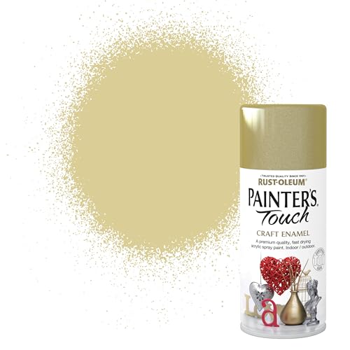 Rust-Oleum 150ml Painter's Touch Craft Enamel Spray Paint - Gold