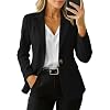 Women’s Blazers Business Casual Open Front Long Sleeve Work Office Suit Jackets Blazer with Pockets S-XL