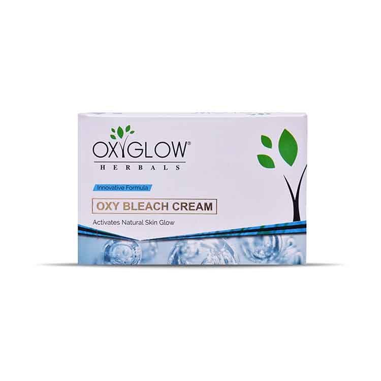 Oxyglow Herbals Oxy Bleach Cream, Natural Skin Glow Formula