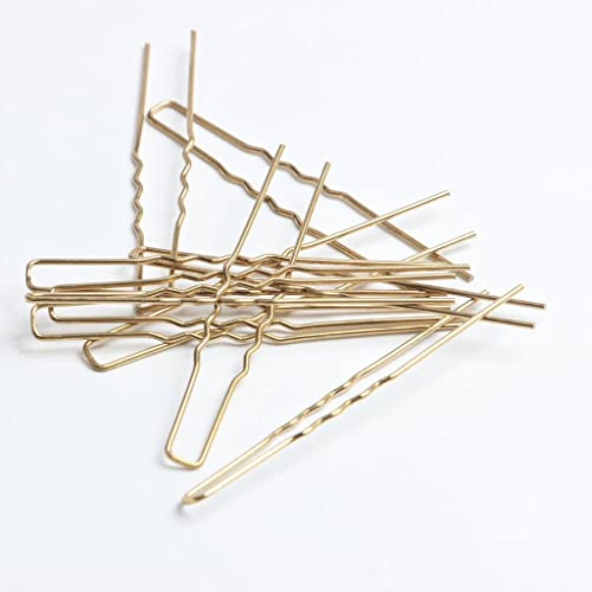 3X50 Pieces Gold Bobby Pins U Shape Hairpin, DIY Styling Tools
