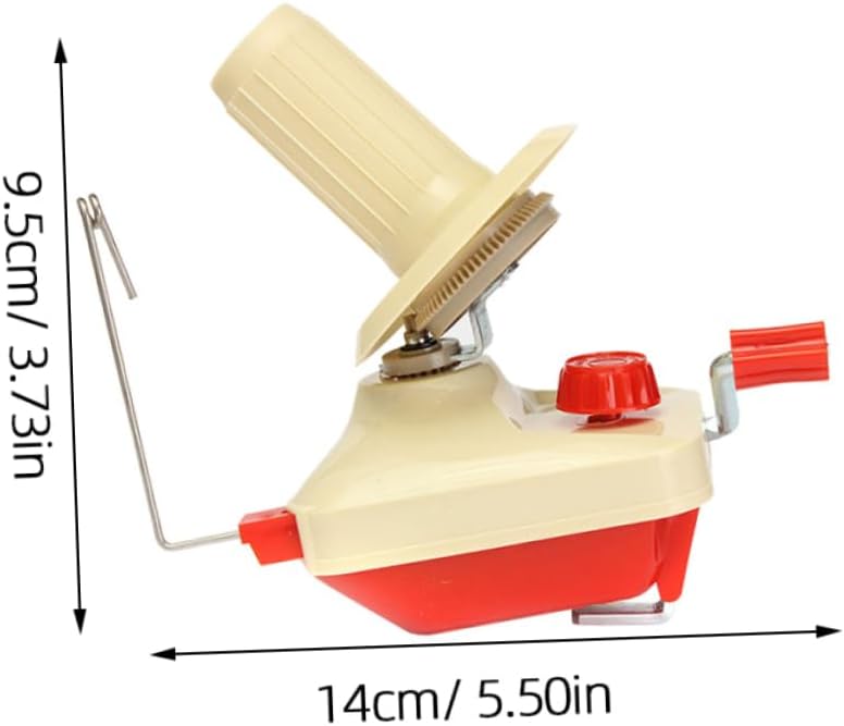 TOPPERFUN Yarn Ball Winder Hand Winder Compact Portable Easy to Use Durable Material
