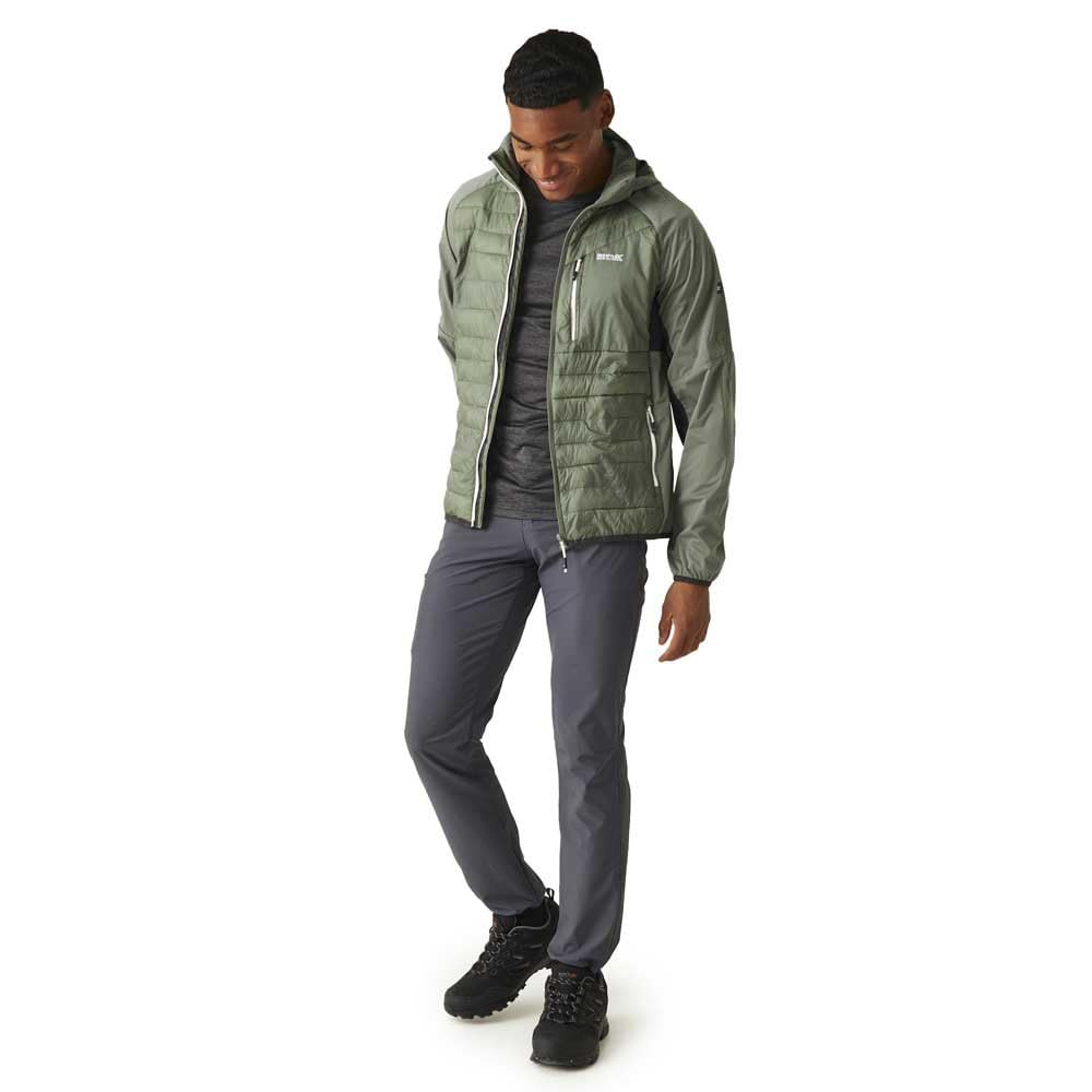 Regatta Regatta Men's Andreson Pro Hybrid Jacket Regatta Chaqueta con capucha y cremallera completa para hombre Pro Hybrid ligera Hombre (Pack de 1)
