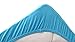 Produktbild Snoozing Jersey - Spannbettlaken - 100% Baumwolle - 70x200 cm - Türkis