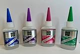 Hobby Bolts, Bob Smith Professional Cyanoacrylate Glue Kit, 1 oz Bottles, Super Thin, Medium, Extra Thick, and Debonder Set. BSi