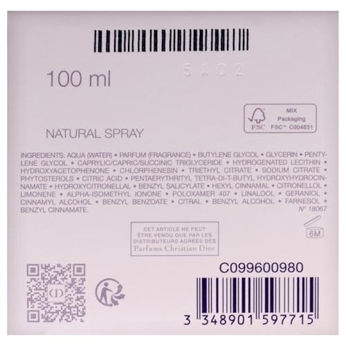 Dior Jadore Eau de Parfum D'Eau for Women, 3.4 Ounce - Image 8