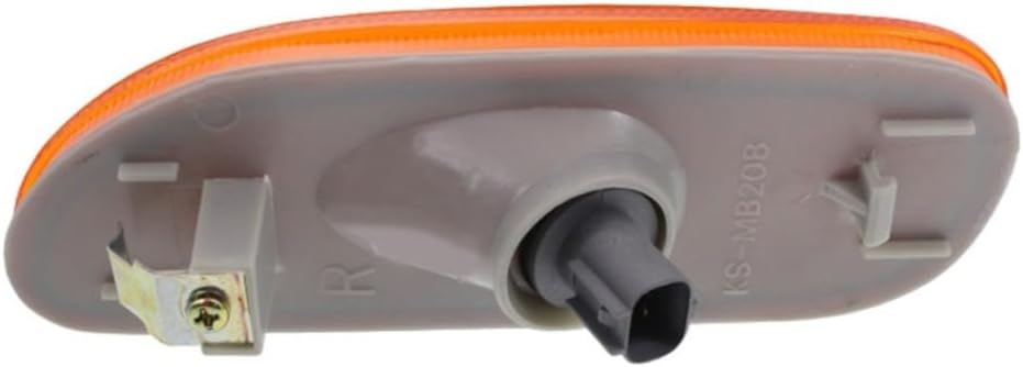 CarLights360 For 1995-1999 Mitsubishi Eclipse Pair Side Marker Light Driver and Passenger Side MI2550105 MI2551105 For MB882123 MB882124
