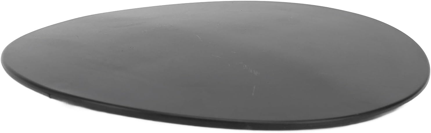 ABS Fuel Filler Door Cap with OE 68102574AA, High Strength Gas Tank Cover Lid for Cherokee 2014 to 2018, DIY Paintable