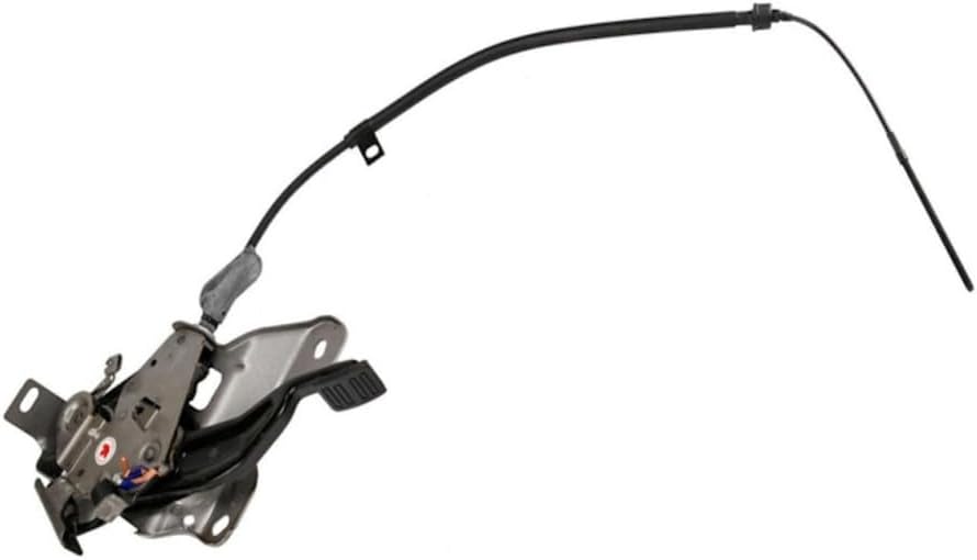 KarParts360 for GMC Canyon 2004-2012 Parking Brake Lever | Rubber/Steel | Black | Foot Brake Shape