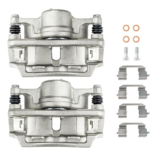 Image of PHILTOP Front Brake Caliper 19-B1832, 19-B1833 Compatible with 1996-2011 Honda Civic, 2010-2014 Honda Insight