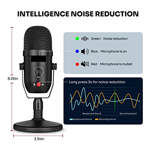Microphone gaming USB pour réussir vos sessions de streaming vidéo et podcasts - 8