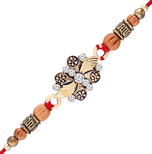 Rakhi - Indian Ethnic Traditional Rakhi for Kids Boys Brother Designer Indian Fancy Rakhi for Brother Rakhee Thread Bracelet for Raksha-Bandhan Rakshabandhan Bhaiya Kids