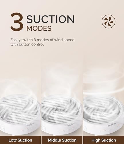 Melodysusie 05-86-588-050101 Nail Dust Collector,Compact Vacuum Fan Dust Collector thumb #3