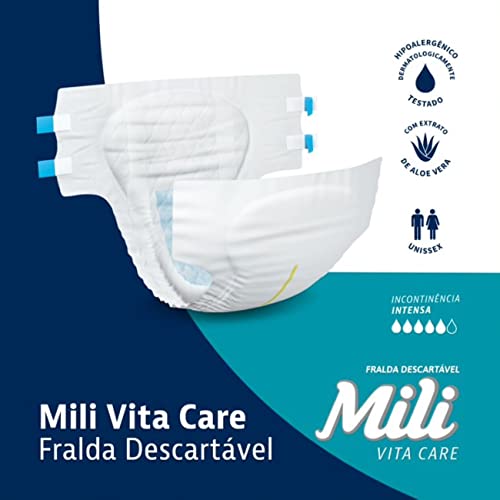 Mili Fralda Adulto Vita Premium P - 10 Unidades