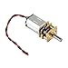 Coliao 6pcs Mini Micro N20 Gear Motor DC 3V-6V Slow Speed Full Metal Gearbox Micro Motor DC Motors for DIY Robot Car RC Toys