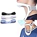 DeaHea 3 Pack Neck Brace Straps Replacement Hook and Loop Neck Collar Strap Neck Bands for Neck Stretcher Cervical Traction Neck Collar Support Adjustable Cervical Collar Neck Posture Corrector
