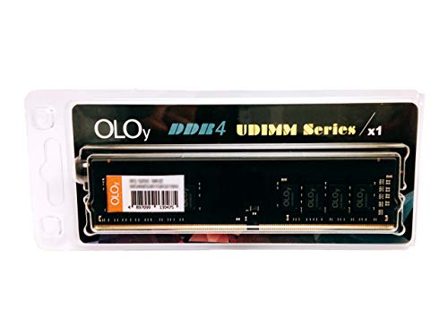 Image of OLOy DDR4 RAM 4GB (1x4GB) Black 2400 MHz CL17 1.2V 288-Pin Desktop UDIMM (MD4U042417BZSB)