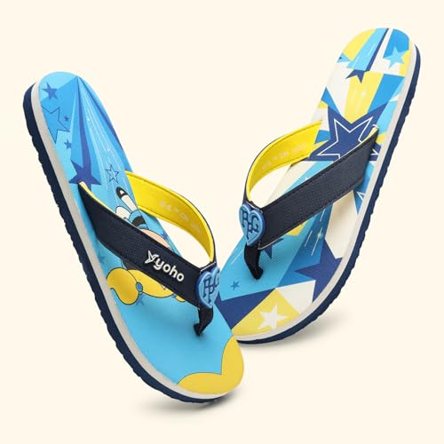 Image of YOHO Slippers for Women | Comfortable and Lightweight Flipflops | WB Cartoon & Comic Characters: Tom & Jerry and PowerPuff Girls Footwear for Woman & Girls