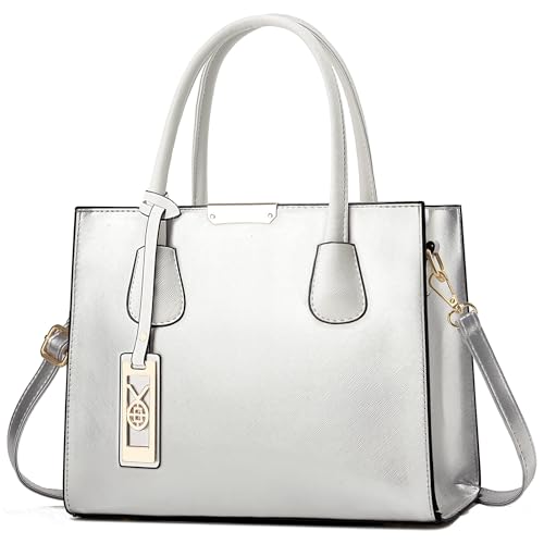 Image of CHICAROUSAL Crossbody Purses and Handbags for Women PU Leather Tote Shoulder Bags Top Handle Satchel