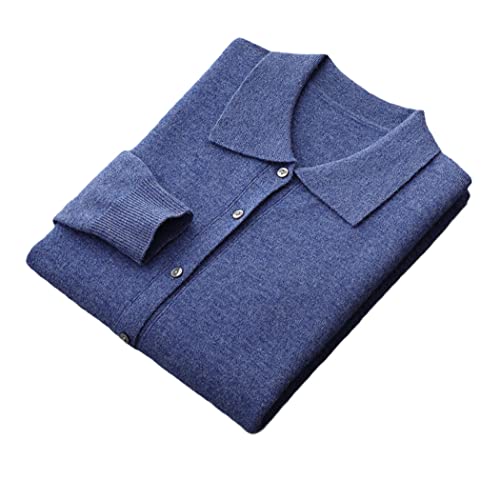 Cardigan d'hiver épais 100% laine Haitpant pour homme contre le froid hivernal