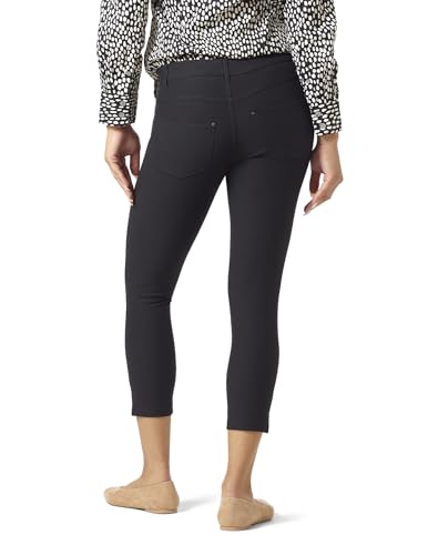 HUE Women's Ankle Slit Essential Denim Capri2