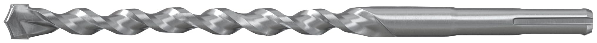fischer Hammerbohrer SDS Plus II 12-160-210, Zweischneider mit Power-Breaker-Technologie, Vario-KVS-Wendel, Zentrierspitze, PGM-zertifiziert, für Beton, Stein und Naturstein
