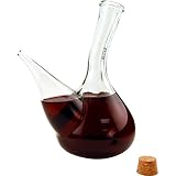 pitcher glass size Hand-Blown Glass Porron Wine Pitcher