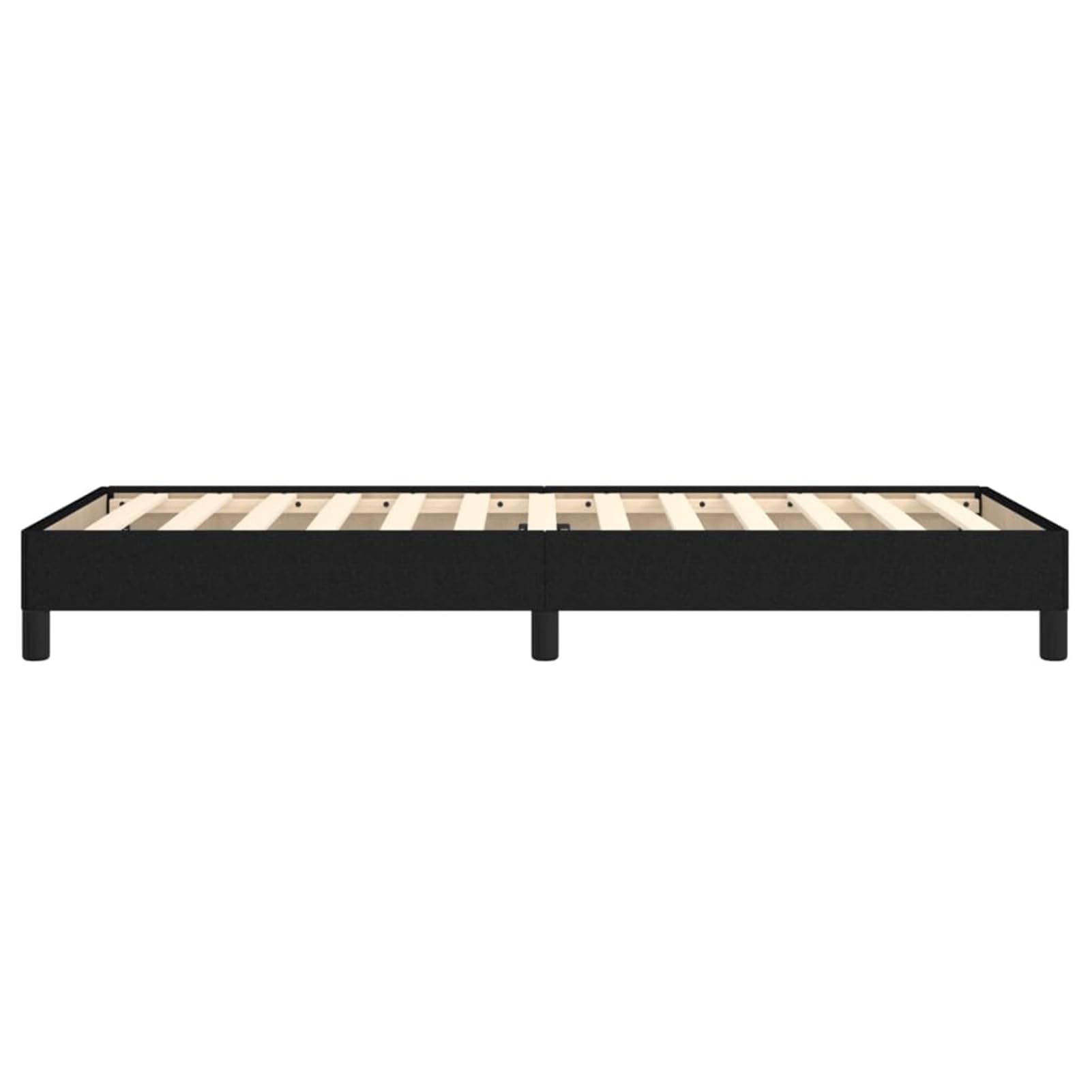 ATOMSTACK MAKER Letto con rete integrata, 90 x 200 cm, struttura in legno e compensato nero, rivestito in tessuto traspirante 100% poliestere, ideale per camere da letto piccole e giovani