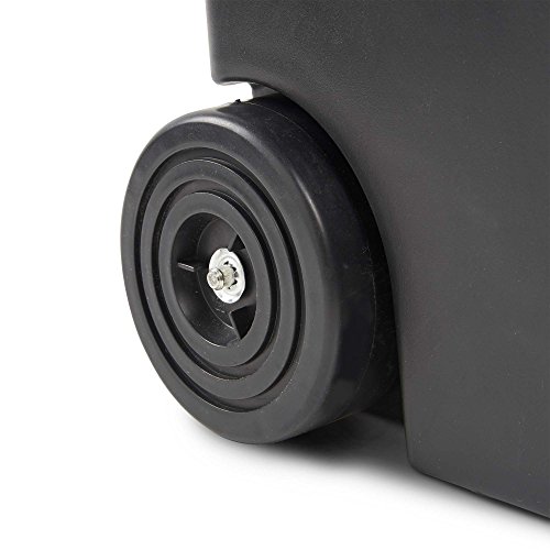 VonHaus Tool Box on Wheels - Wheeled Tool Box with Stackable Boxes for Easy Organisation - 3-Pack Secure Rolling Storage Boxes, Lockable Cover and Removable Tray with Wheels 8 VonHaus Tool Box on Wheels - Wheeled Tool Box with Stackable Boxes for Easy Organisation - 3-Pack Secure Rolling Storage Boxes, Lockable Cover and Removable Tray with Wheels - Image 8