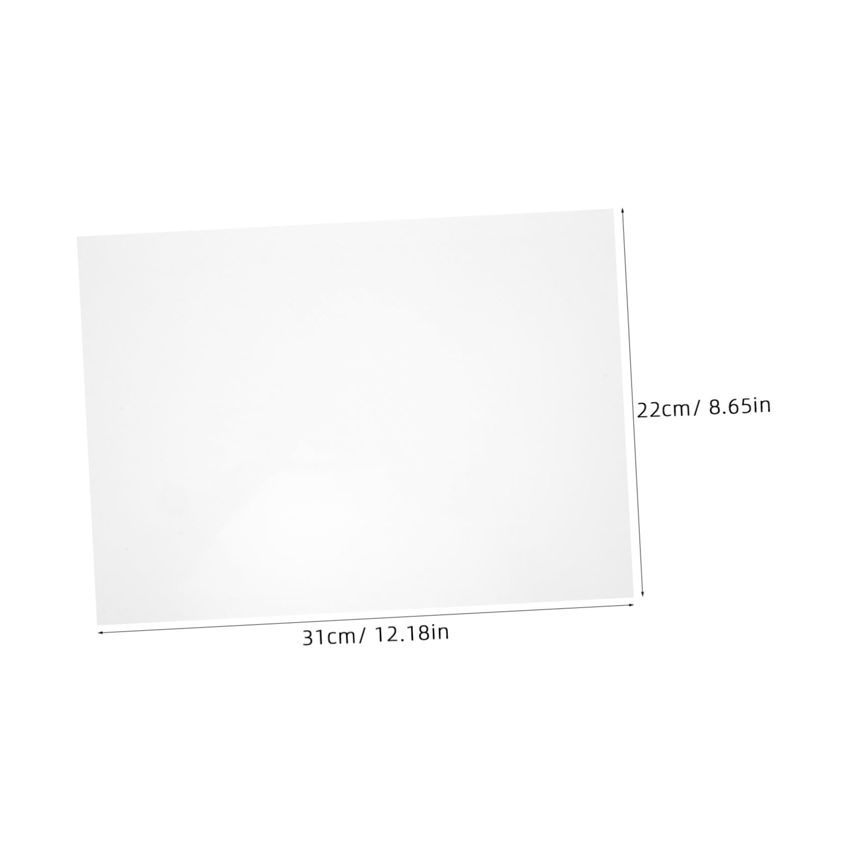 Kaltlaminierfolie A4 100 Blatt Pvc Schutzfolie für Dokumente