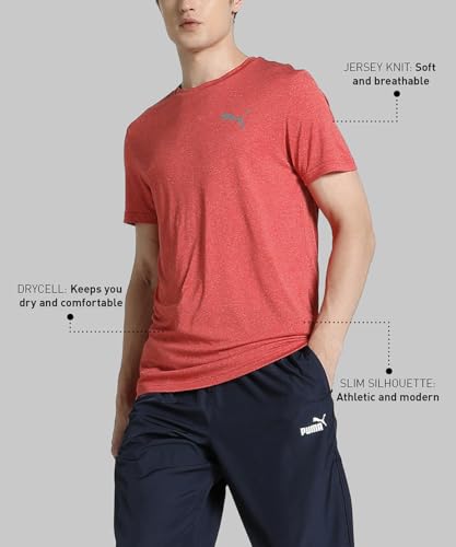 Image of Puma Men's Cotton Regular Fit Tee