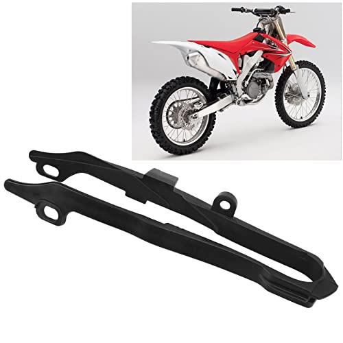 Chain Lube Parts Guard Zubehör, Guide Slider Protector Chain, Motorrad Swingarm Chain Slider Guide Guard Black Abs Plastic Ersatz für Crf250r 2010-2013