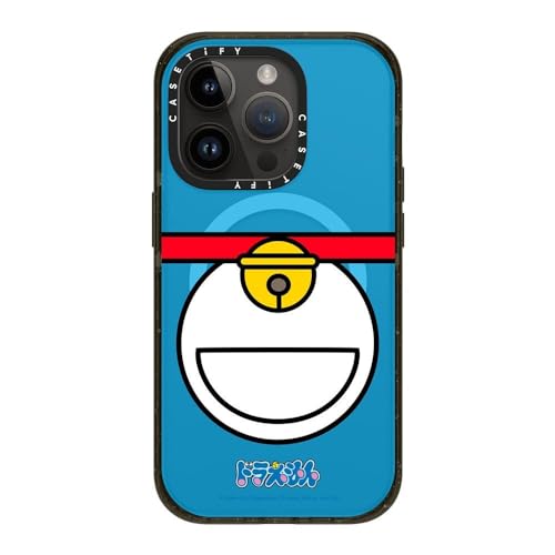 CASETiFY Impact iPhone 14 Pro [Doraemon Co-Lab / 8.2ft Drop Protection/Compatible with Magsafe] - Doraemon Bell - Clear Black by CASETiFY - Image 3