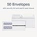 Adams 2024 1099 NEC Tax Forms Kit for 50 Recipients, 4-Part 1099 Forms, 6 1096 Forms, Self Seal Envelopes, Access to Adams Tax Forms Helper (1009318)