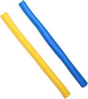 BESPORTBLE 2 Peças De Bastão De Natação Para Crianças Haste De Flutuação Para Piscina De Espuma Floaties Para Crianças Macarrão De Natação Oco Para Piscina De Espuma Infantil Azul