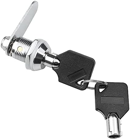 Baven Drawer Tubular Cam Lock 20mm with 2PCS Alike Keys Mailbox Lock Cabinet Lock for Locker Drawer Cupboard Toolbox Letter Box