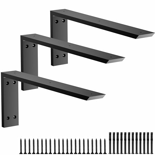 Premium Heavy Duty Countertop Brackets 20 inch 3 Pack (2/5