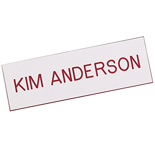 Custom Engraved Name Badge - 3/4