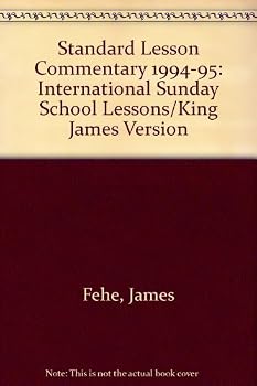 Hardcover Standard Lesson Commentary 1994-95: International Sunday School Lessons/King James Version Book