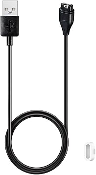 Charger for Garmin Forerunner 570/45/45s Smart Watch 3.3ft/1m | Replacement Charging Cable Cord Plus a White Anti Dust Plug for Garmin Forerunner 570 45 45s Sport Watch