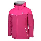Dare 2b Unisex Kinder Oath wasserdichte und atmungsaktive High Loft Isolierte Ski- und Snowboardjacke mit Faltbarer Kapuze und Verstellbarer Passform Jacke