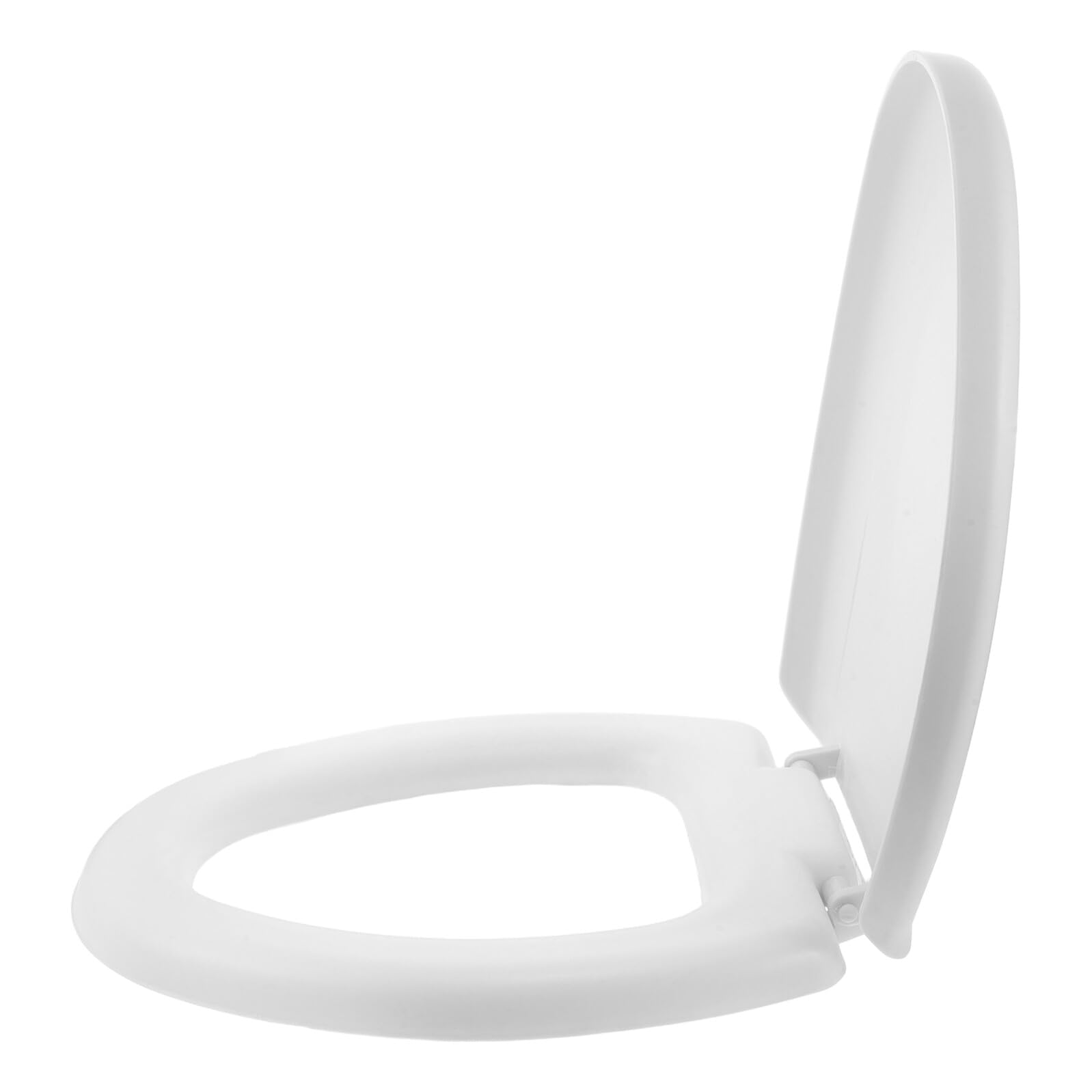 Abattant de toilette rembourré blanc pour remplacer une assise dure