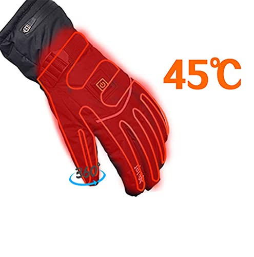Gants chauffants électriques rechargeables avec 3 niveaux de température - 3
