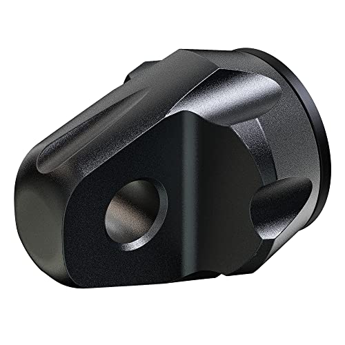 MZS Winch Shackle Mount with Pin & Rubber Guard - 20,000lb Load Capacity Universal Fits ATV UTV SUV Pickup Trucks