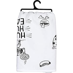 Primitives by Kathy Hut Hut Eat! Decorative Kitchen Towel Primitives by Kathy Hut Hut Eat Decorative Kitchen Towel