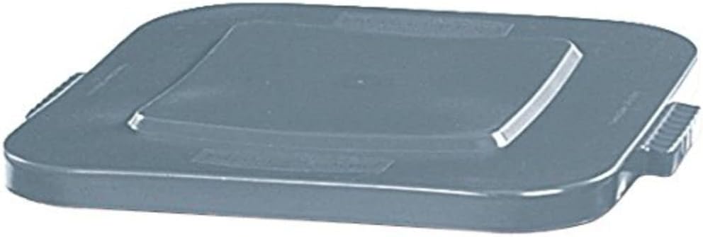 BRUTE Square Bin Storage Container Lid, 40-Gallon, Gray